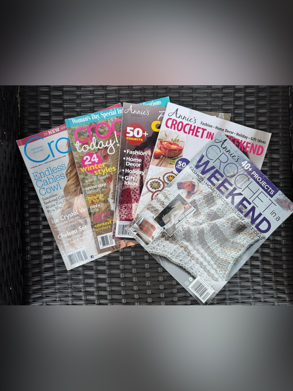 5 Crochet Pattern Magazines